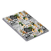 小妖精や小人引用文パターン ノートブック (右側)