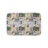 小妖精や小人引用文パターン バスマット (正面)