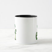 小妖精や小人映画のロゴ マグカップ (中央)