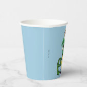 小妖精や小人映画のロゴ 紙コップ (右)