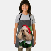 小妖精や小人服を着た犬 エプロン (インサイチュ)