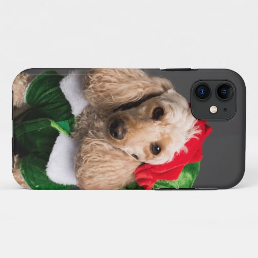 小妖精や小人服を着た犬 Case-Mate iPhoneケース (裏面(横))