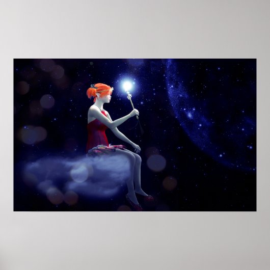 小妖精や小人杖 ポスター (正面)