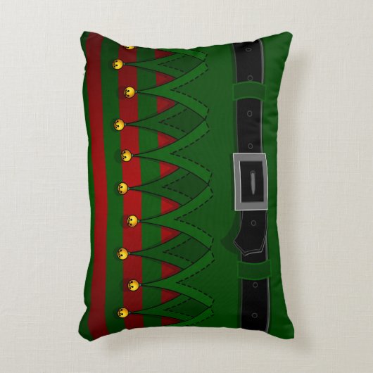 小妖精や小人枕かわいいクリスマスコスチューム小妖精や小人デコール アクセントクッション (正面(垂直))
