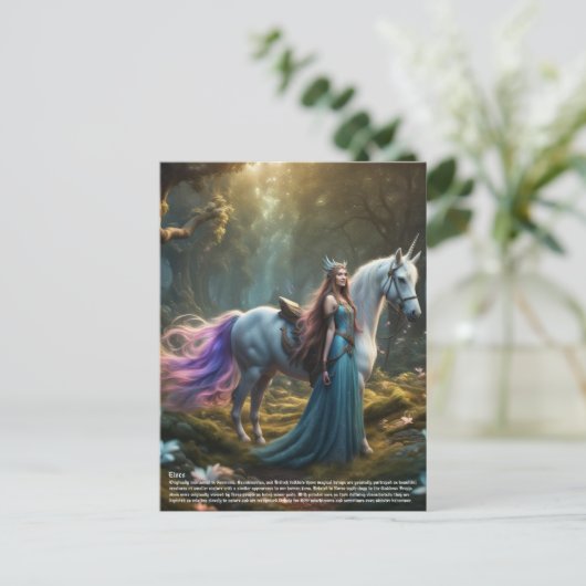 小妖精や小人民俗学 ポストカード (スタンド正面)