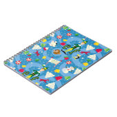 小妖精や小人漫画のパターン ノートブック (左側)