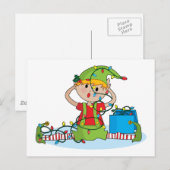 小妖精や小人灯 ポストカード (正面/裏面)