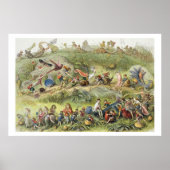 小妖精や小人王の勝利の行進、イラストレーション ポスター (正面)