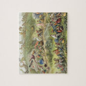 小妖精や小人王の勝利の3月、イラストレーションからの ジグソーパズル (縦)