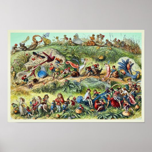 小妖精や小人王ポスターの勝利の行進 ポスター (正面)