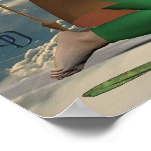 小妖精や小人王 ポスター (角)