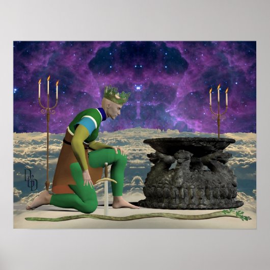 小妖精や小人王 ポスター (正面)