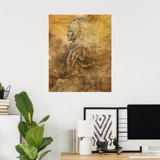 小妖精や小人王 ポスター (ホームオフィス)