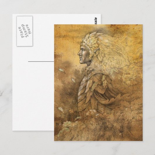 小妖精や小人王 ポストカード (正面/裏面)