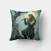 小妖精や小人笛 クッション (裏面)