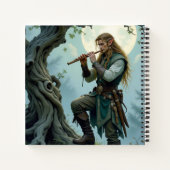 小妖精や小人笛 ノートブック (裏面)