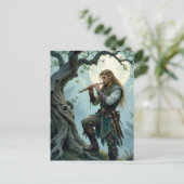 小妖精や小人笛 ポストカード (スタンド正面)