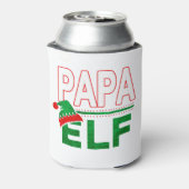 小妖精や小人系 |パパ小妖精や小人クリスマスの休日#TeamElf 缶クーラー (缶裏面)