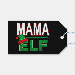 小妖精や小人系 |ママ小妖精や小人クリスマスホリデー#TeamElf ギフトタグ