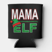 小妖精や小人系 |ママ小妖精や小人クリスマスホリデー#TeamElf 缶クーラー (正面)