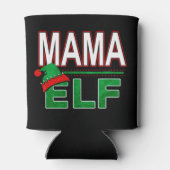 小妖精や小人系 |ママ小妖精や小人クリスマスホリデー#TeamElf 缶クーラー (裏面)
