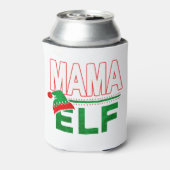小妖精や小人系 |ママ小妖精や小人クリスマスホリデー#TeamElf 缶クーラー (缶裏面)