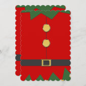 小妖精や小人訴訟 招待状 (正面/裏面)