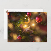 小妖精や小人読のクリスマスツリーに関するAcornの本 ポストカード (正面/裏面)