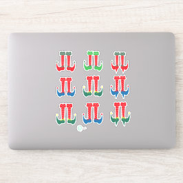 小妖精や小人足と小妖精や小人ヒールプランナーステッカー シール