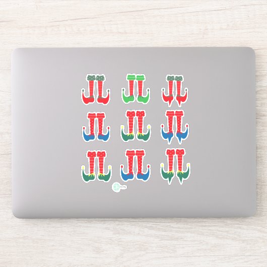 小妖精や小人足と小妖精や小人ヒールプランナーステッカー シール (コンピューター)