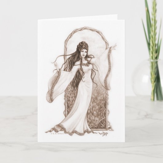 小妖精や小人踊り シーズンカード (正面)