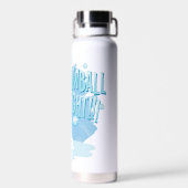 小妖精や小人雪合戦に相乗り！ ウォーターボトル (背面)