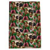 小妖精や小人食べズグッズ ミディアムペーパーバッグ (裏面)