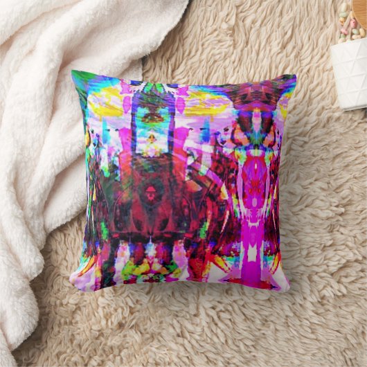 小妖精や小人2 クッション (ブランケット)