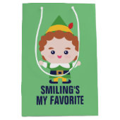 小妖精や小人 |かわいい友だち ミディアムペーパーバッグ (正面)