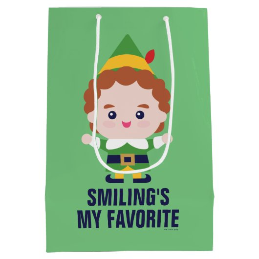 小妖精や小人 |かわいい友だち ミディアムペーパーバッグ (裏面)