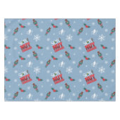 小妖精や小人「くるみ割りの子」冬のパターン テーブルクロス (正面(横))