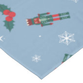 小妖精や小人「くるみ割りの子」冬のパターン テーブルクロス (アングル)