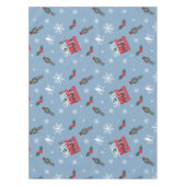 小妖精や小人「くるみ割りの子」冬のパターン テーブルクロス (正面)