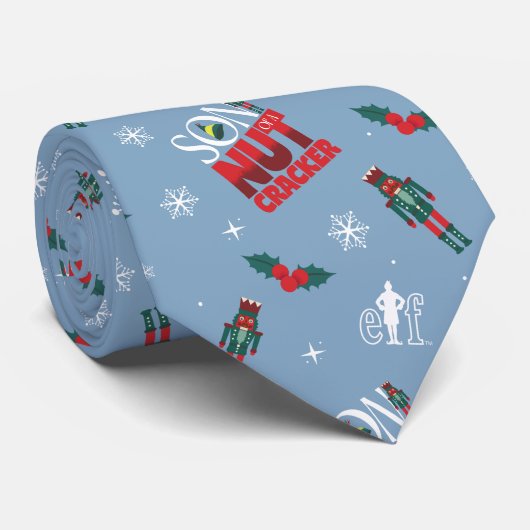 小妖精や小人「くるみ割りの子」冬のパターン ネクタイ (ロール)