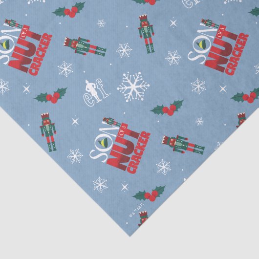 小妖精や小人「くるみ割りの子」冬のパターン 薄葉紙 (詳細)