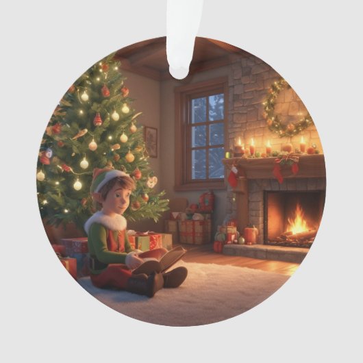 小妖精や小人 オーナメント (正面)