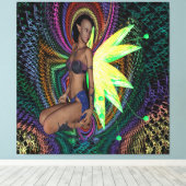 小妖精や小人 キャンバスプリント (インサイチュ (ウッドフロア))