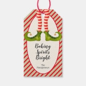 小妖精や小人 ギフトタグ (正面)