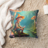 小妖精や小人 クッション (ブランケット)