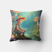 小妖精や小人 クッション (裏面)