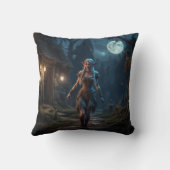 小妖精や小人 クッション (裏面)