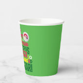 小妖精や小人 |クリスマス応援グラフィック引用文 紙コップ (左)