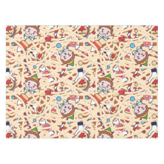 小妖精や小人 |クリスマス応援パターン テーブルクロス