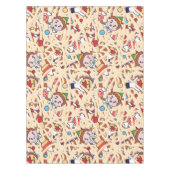 小妖精や小人 |クリスマス応援パターン テーブルクロス (正面)